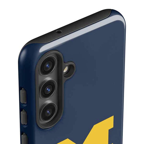 University of Michigan M Logo Galaxy S25 Impact Case