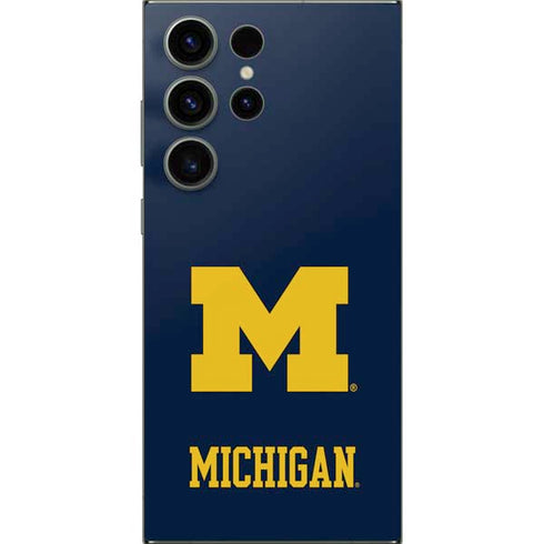 University of Michigan M Logo Galaxy S24 Ultra Skin