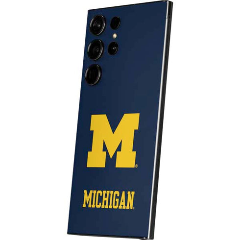 University of Michigan M Logo Galaxy S24 Ultra Skin