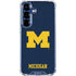 University of Michigan M Logo Galaxy S25 FE Clear Case