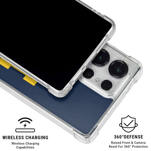 University of Michigan M Logo Galaxy S25 Ultra Clear Case