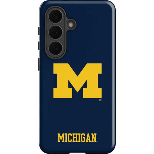 University of Michigan M Logo Galaxy S26 Impact Case