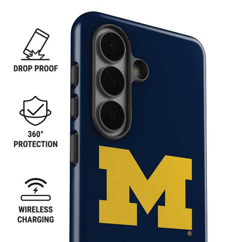 University of Michigan M Logo Galaxy S26 Impact Case