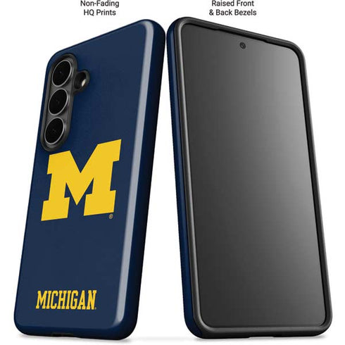 University of Michigan M Logo Galaxy S26 Impact Case