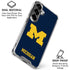 University of Michigan M Logo Galaxy S26 Plus Clear Case