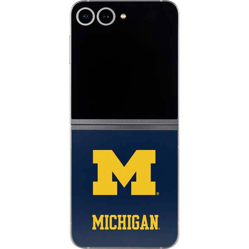 University of Michigan M Logo Galaxy Z Flip6 Skin