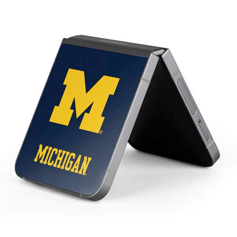 University of Michigan M Logo Galaxy Z Flip6 Skin