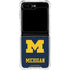 University of Michigan M Logo Galaxy Z Flip6 Clear Case