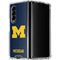 University of Michigan M Logo Galaxy Z Fold4 5G Clear Case