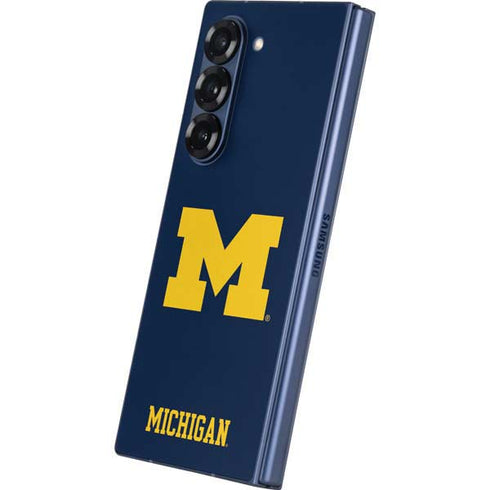 University of Michigan M Logo Galaxy Z Fold6 Skin