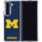 University of Michigan M Logo Galaxy Z Fold7 Clear Case
