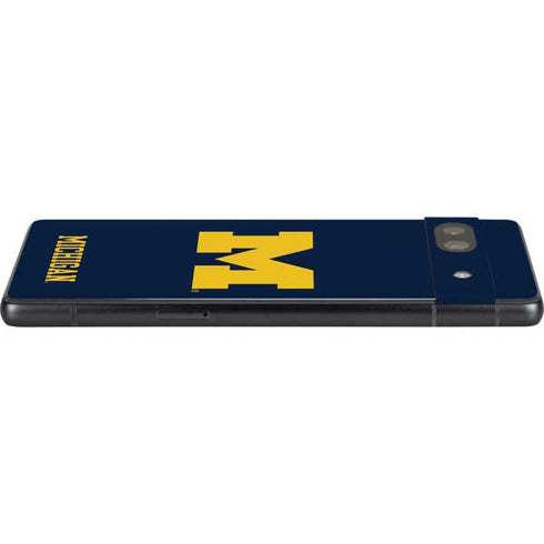 University of Michigan M Logo Google Pixel 7a Skin