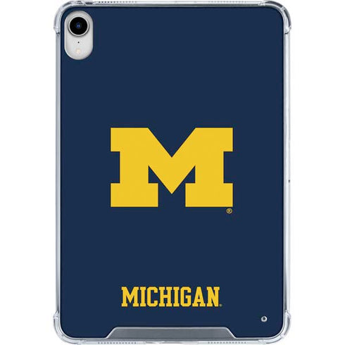 University of Michigan M Logo iPad 11th Gen (2025) Clear Case