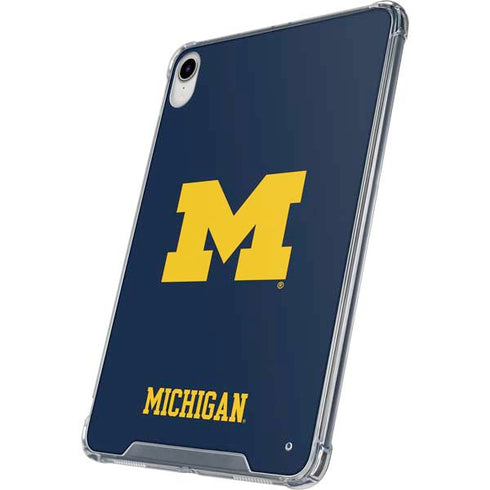 University of Michigan M Logo iPad 11th Gen (2025) Clear Case