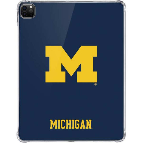University of Michigan M Logo iPad Pro 11in (2024) Clear Case