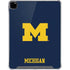 University of Michigan M Logo iPad Pro 12.9in (2020) Clear Case