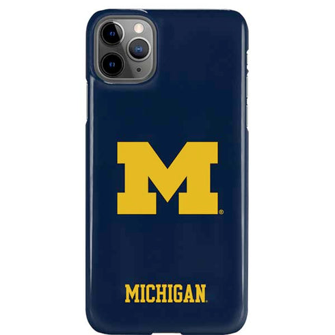 University of Michigan M Logo iPhone 11 Pro Max Lite Case