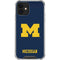 University of Michigan M Logo iPhone 12 Clear Case