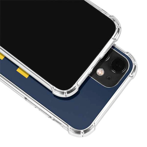 University of Michigan M Logo iPhone 12 Clear Case