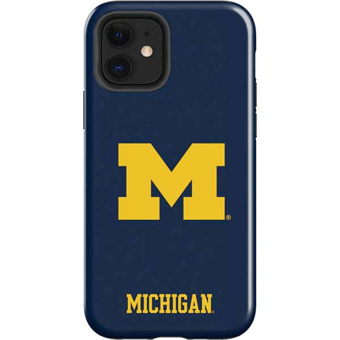 University of Michigan M Logo iPhone 12 Impact Case