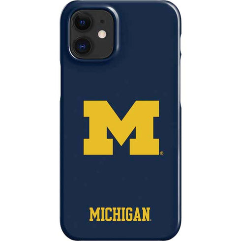 University of Michigan M Logo iPhone 12 Mini Lite Case