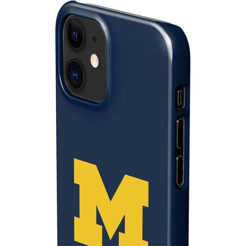 University of Michigan M Logo iPhone 12 Mini Lite Case