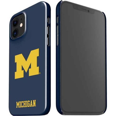 University of Michigan M Logo iPhone 12 Mini Lite Case