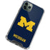 University of Michigan M Logo iPhone 12 Pro Clear Case