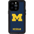 University of Michigan M Logo iPhone 14 Pro Waterproof Case