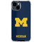 University of Michigan M Logo iPhone 15 Clear Case