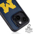 University of Michigan M Logo iPhone 15 Plus Kickstand Case