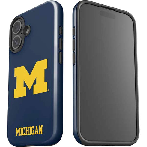 University of Michigan M Logo iPhone 16 Impact Case