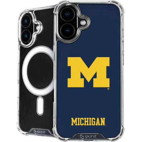 University of Michigan M Logo iPhone 16 MagSafe Case