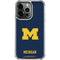 University of Michigan M Logo iPhone 16 Pro Clear Case