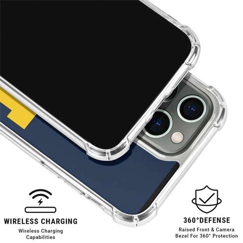 University of Michigan M Logo iPhone 16 Pro Clear Case