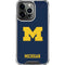 University of Michigan M Logo iPhone 16 Pro Max Clear Case