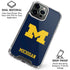 University of Michigan M Logo iPhone 16 Pro Max Clear Case