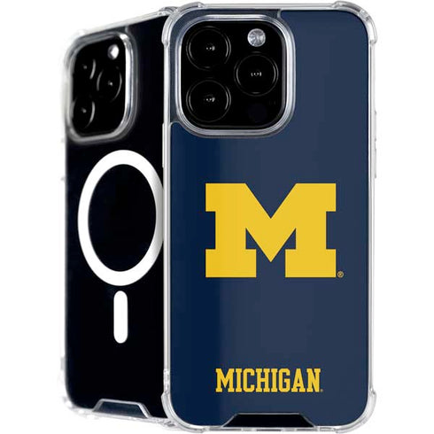 University of Michigan M Logo iPhone 16 Pro Max MagSafe Case