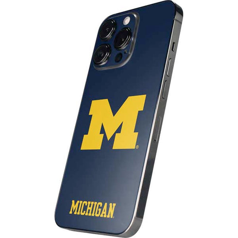 University of Michigan M Logo iPhone 16 Pro Skin