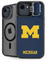 University of Michigan M Logo iPhone 16e Kickstand Case