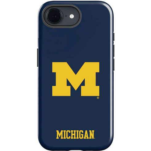 University of Michigan M Logo iPhone 16e Impact Case