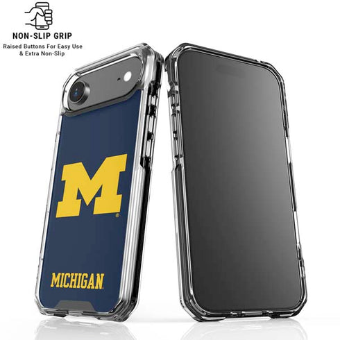 University of Michigan M Logo iPhone 17 Air Clear Case