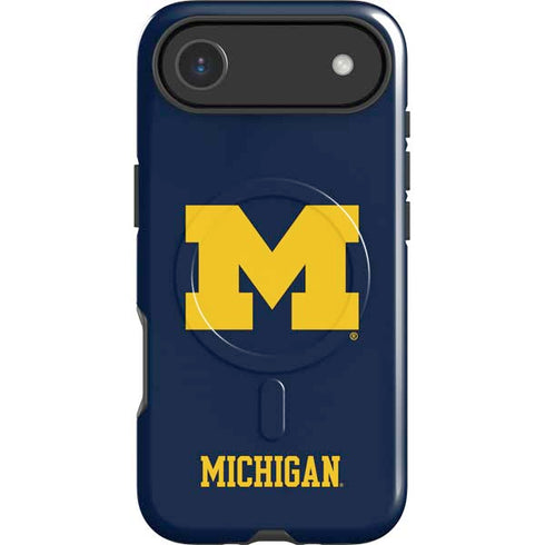 University of Michigan M Logo iPhone 17 Air Magsafe Impact Case