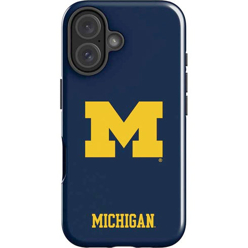 University of Michigan M Logo iPhone 17 Impact Case