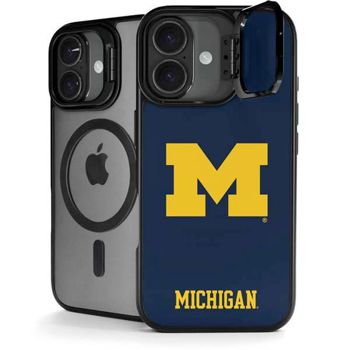 University of Michigan M Logo iPhone 17 Kickstand Case