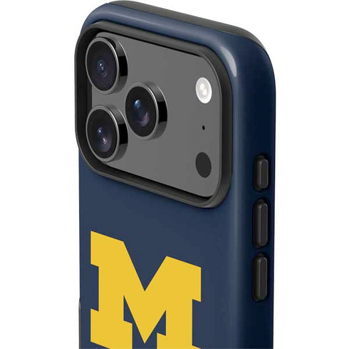University of Michigan M Logo iPhone 17 Pro Impact Case
