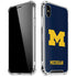 University of Michigan M Logo iPhone X/XS Clear Case