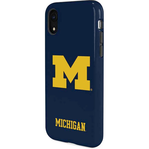 University of Michigan M Logo iPhone XR Pro Case