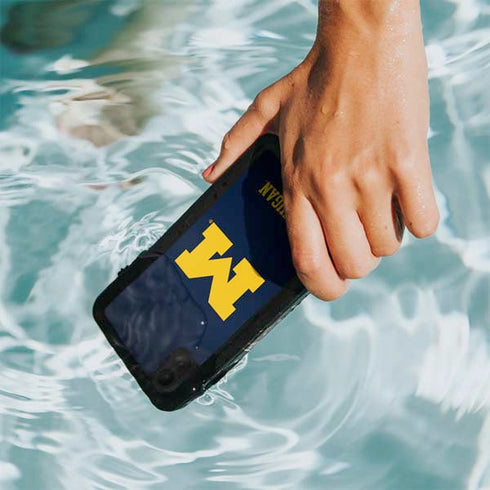 University of Michigan M Logo iPhone XR Waterproof Case