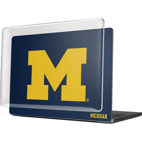 University of Michigan M Logo MacBook Pro 14in (2021-24) Case plus Skin